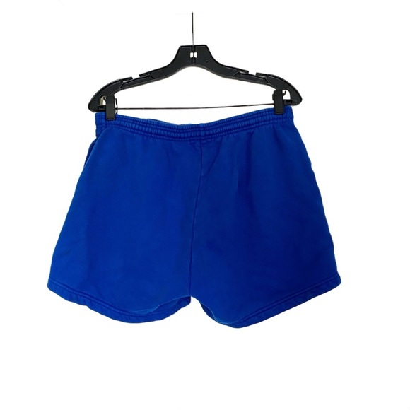 Madhappy Buddy Heritage Shorts Cotton Embroidered Royal Blue M GUC - Picture 7 of 10